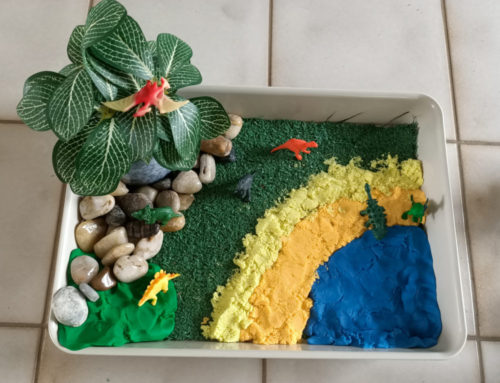 Sensory Activity For Toddlers: Dinosaur Adventure